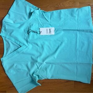 mandala scrubs Women's Aqua top and joggers